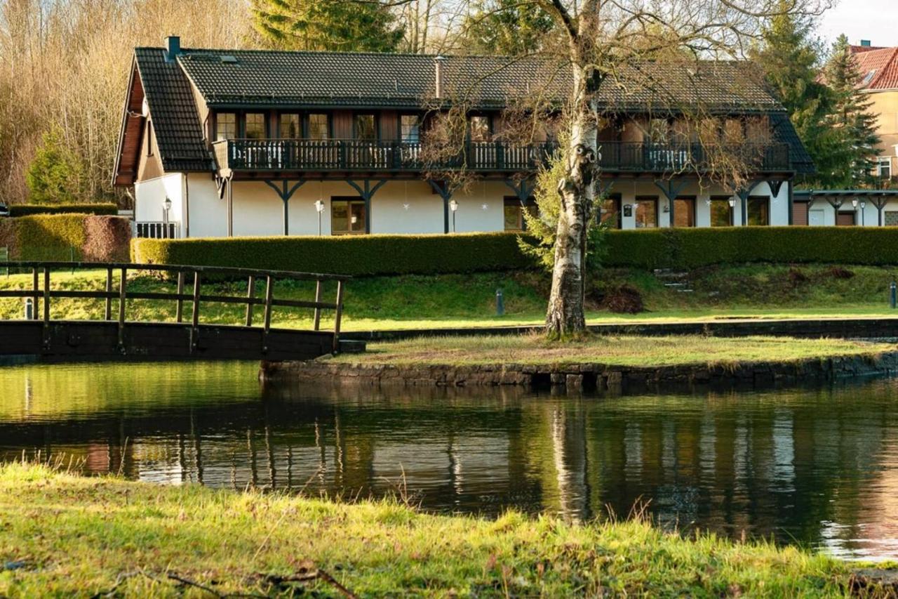 Das Waldseechalet Maerchenhafter Waldseeblick - Moderne Wohnung Mit Infrarotsauna Hasselfelde Exterior foto